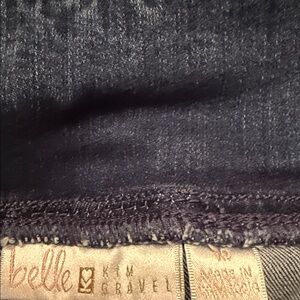 Belle by Kim Gravel Dark Blue Denim Jeans